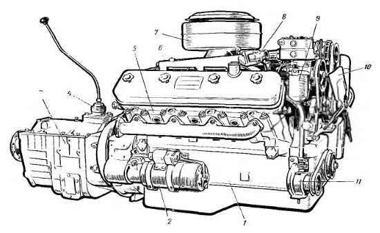 Стенд для разборки и сборки двигателей ЯМЗ-236, 238 и их модификаций Р-776-01Э