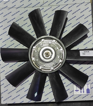 Вентилятор ЯМЗ-5344 с муфтой 495 мм 5344.1308010-12