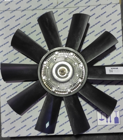 Вентилятор ЯМЗ-5344 с муфтой 495 мм 5344.1308010-12
